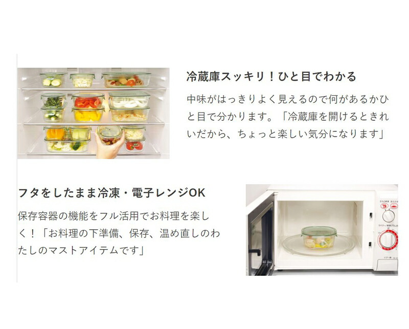 iwaki耐熱容器 20個セット グリーン  山崎実業 ハリオ　まとめ品 iwaki(イワキ) 耐熱ガラス 保存容器 グリーン 7個セット パック