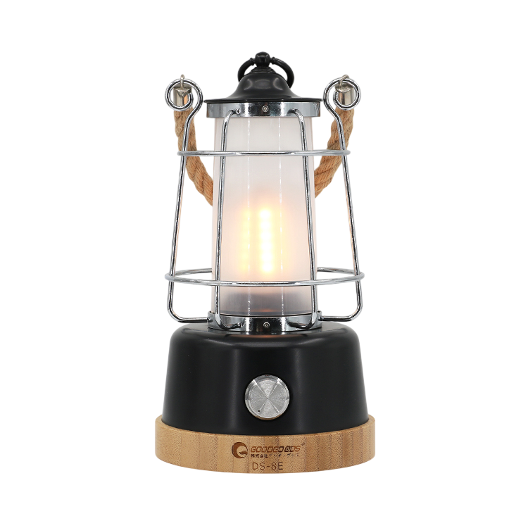 GOODGOODS（グッド・グッズ） 3色 LEDランタン 充電式 小型 乾電池 無