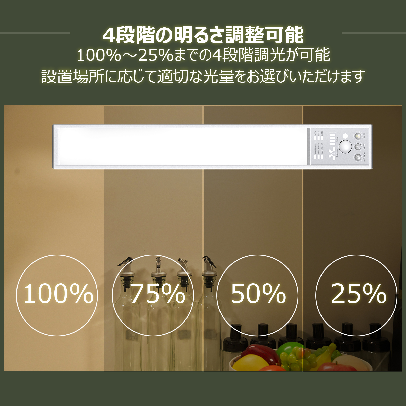 LEDランタン ソーラーパネル付き