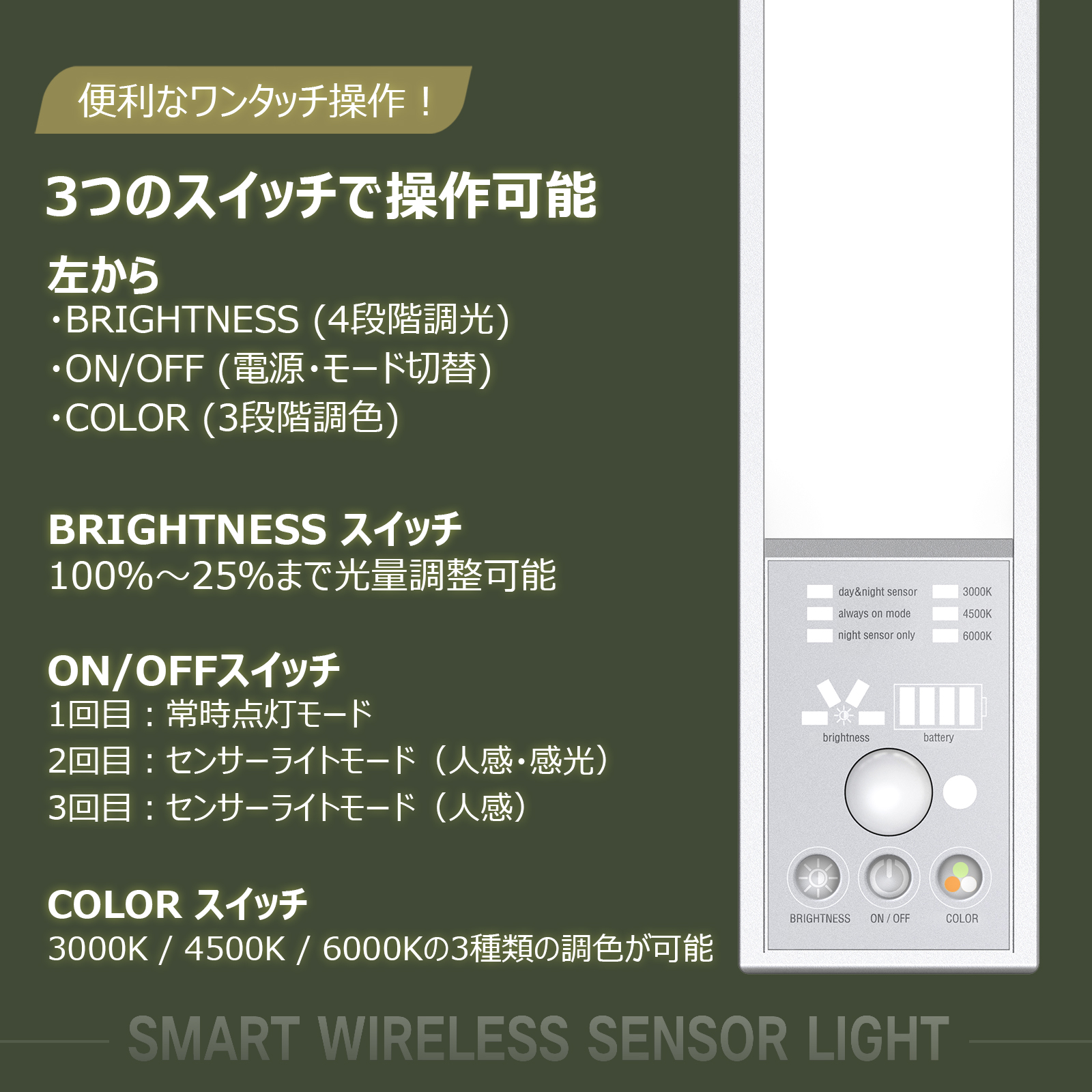 LEDランタン ソーラーパネル付き