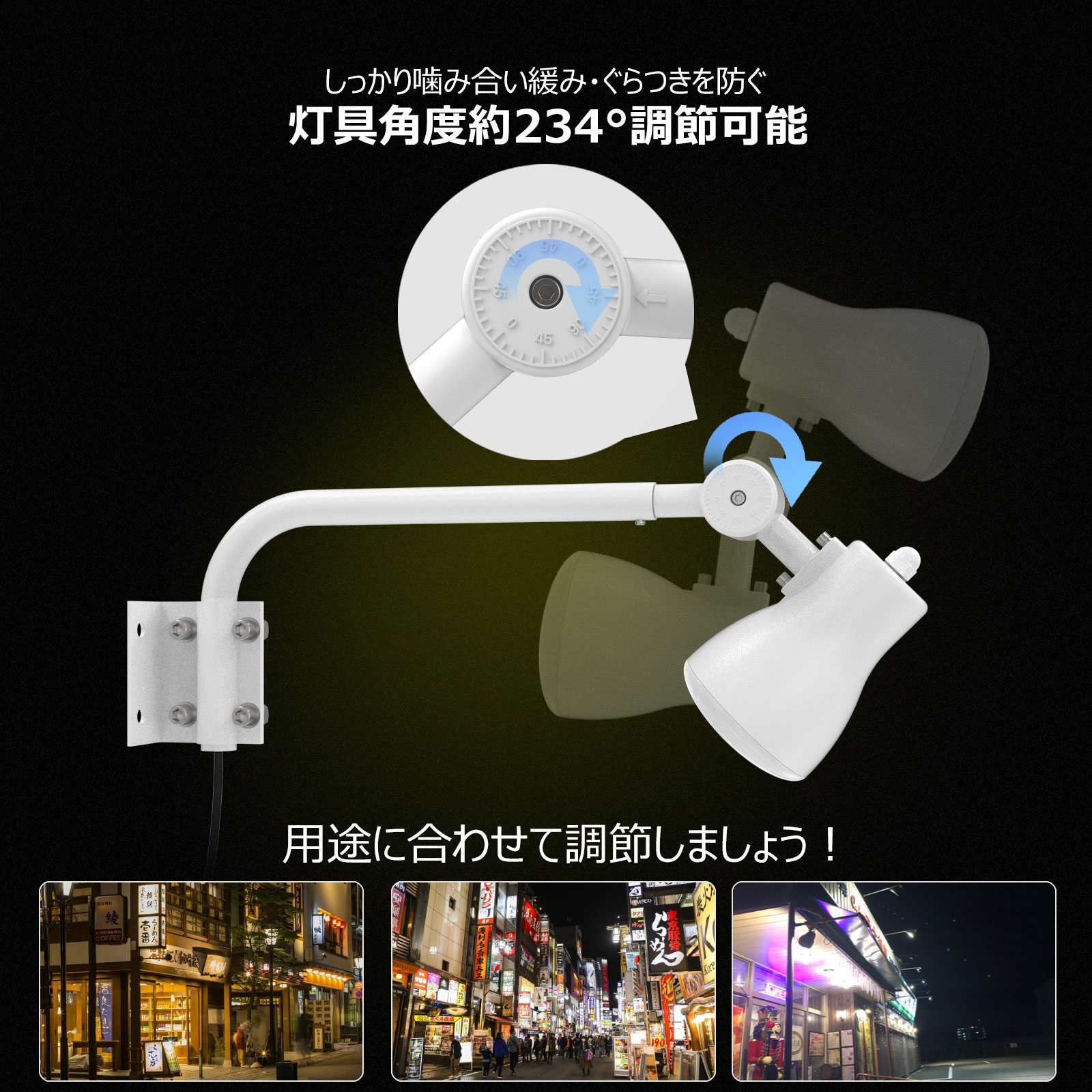 SALE LED投光器 アームライト 25W 2500LM 1灯2色 電球色 昼白色 切替式 屋外 防水 スポットライト 看板灯 高輝度 商店街  看板ライト 店舗用 一年保証 LD-K25W : ld-k25b : グッド・グッズ ヤフー店 - 通販 - Yahoo!ショッピング