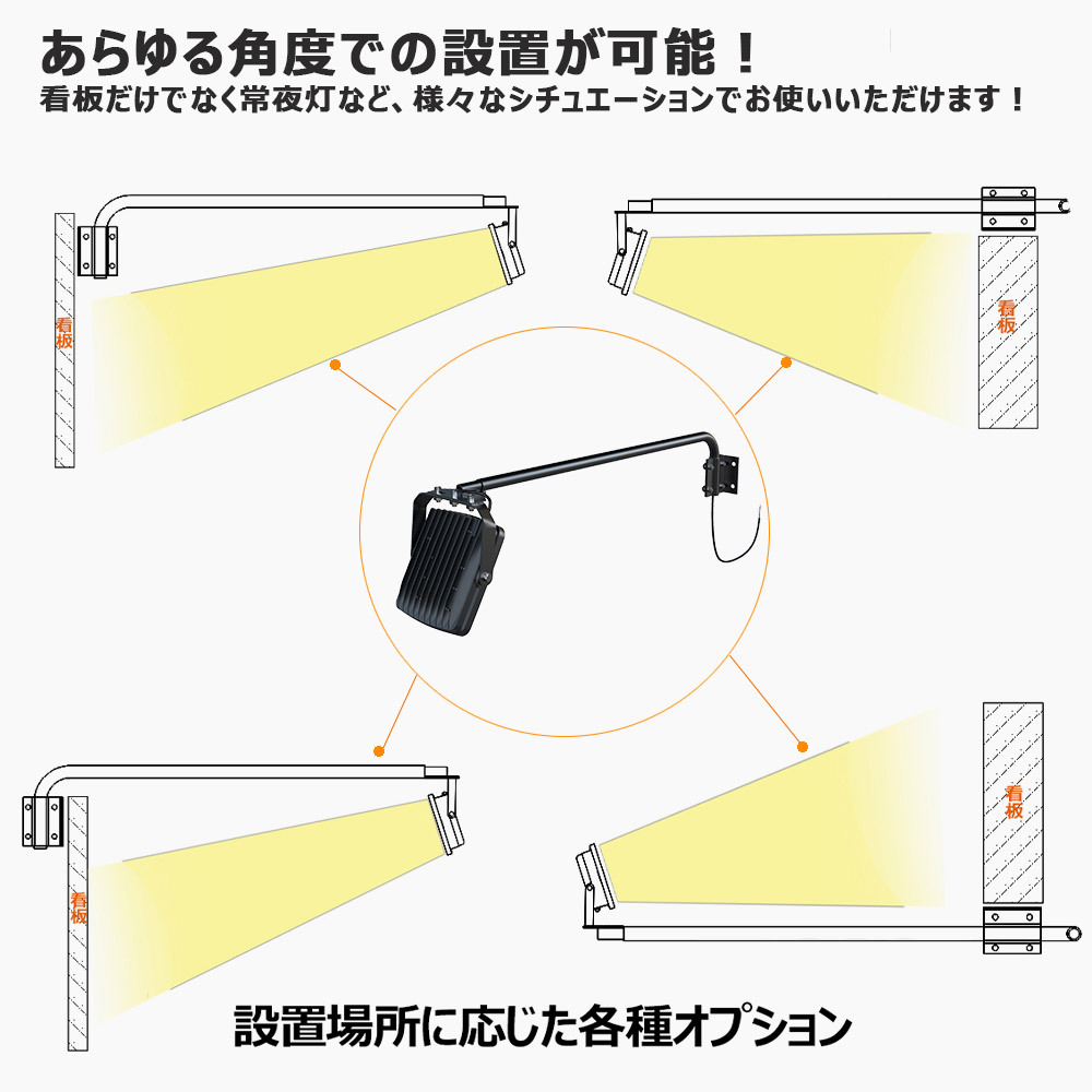 GOODGOODS LD-K5D/LD-K7F 優れた鉄材を採用して、耐振動、耐荷重設計のため、強風にも耐えられます。