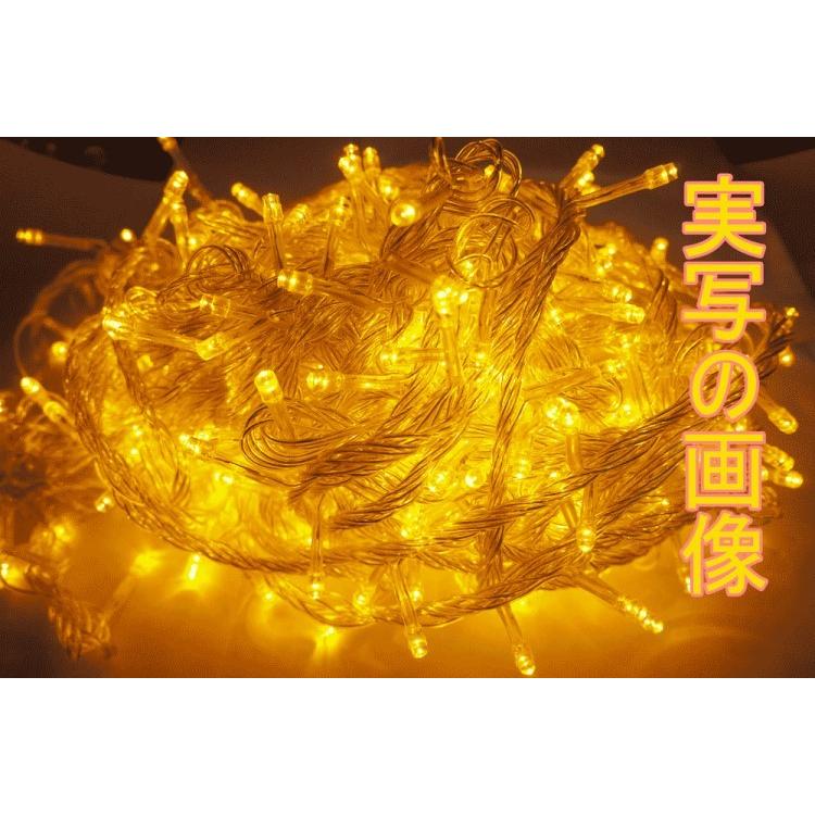 LED電飾 500球 30ｍ イルミネーションライト 屋外用 防水 デコレーション インテリア ボリューム クリスマスツリー LED ライト 一年保証 LD55｜goodgoods-1｜02