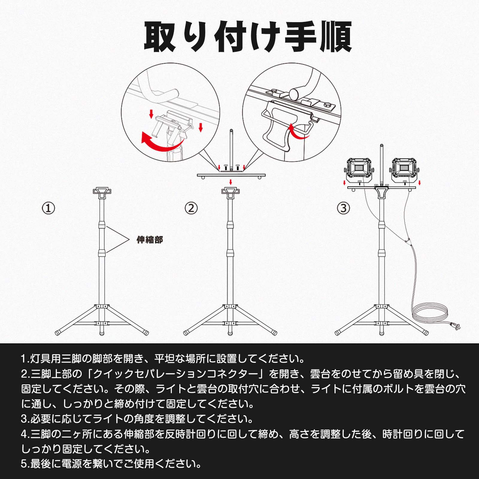 60w投光器 長寿命 コスト削減