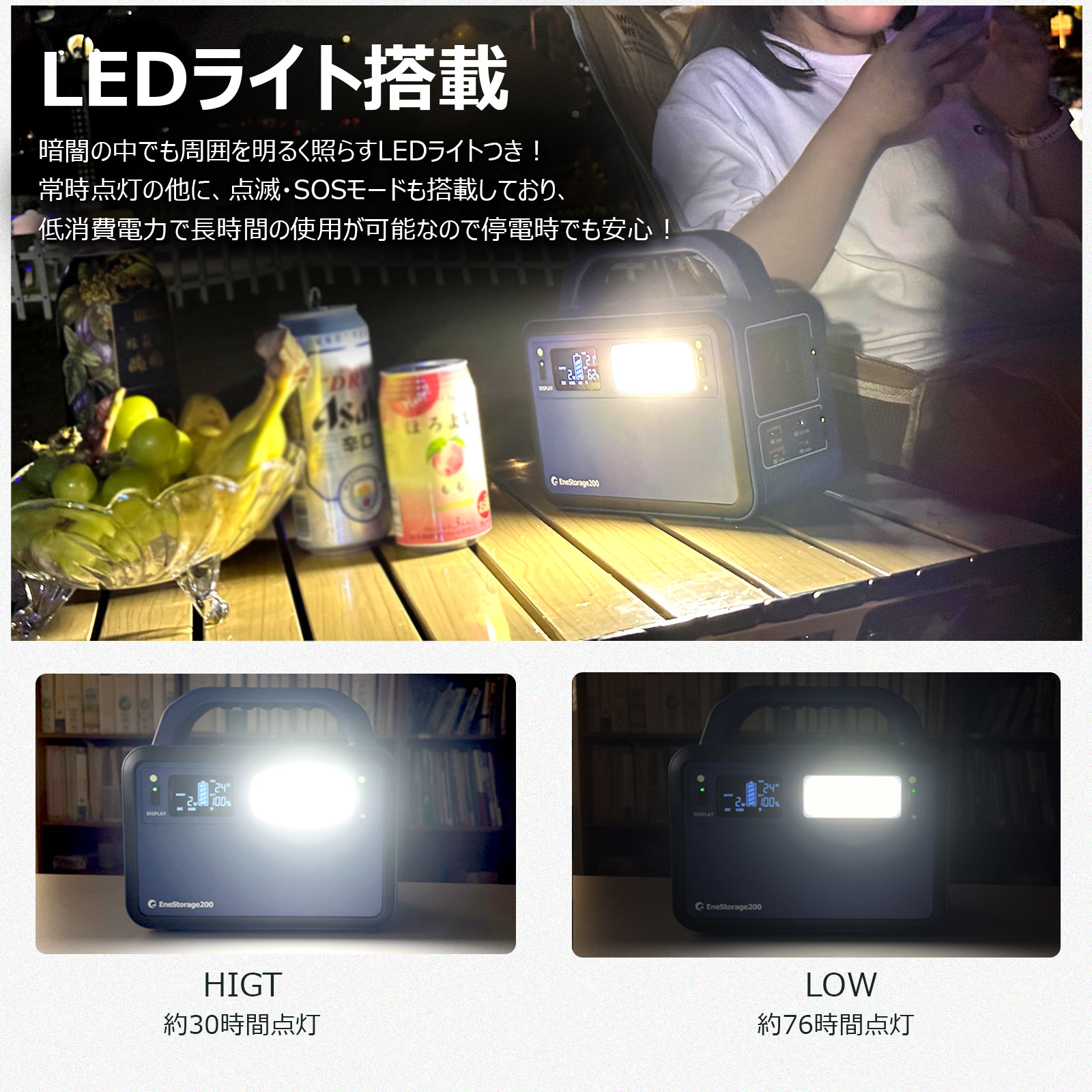 リモートワーク　ノートパソコン 1000W リン酸鉄リチウム 防災用品