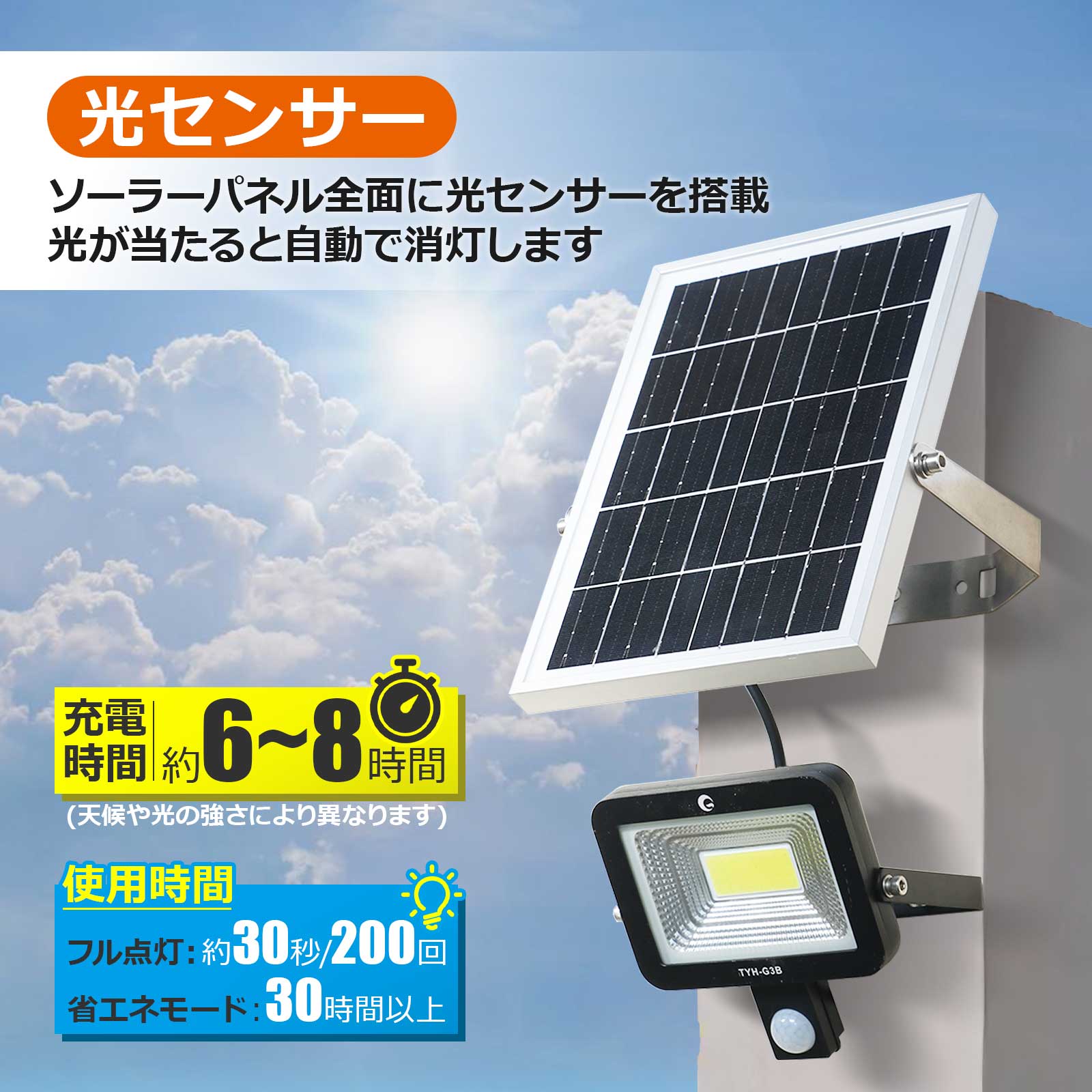 ライト増設可 大容量バッテリー 長時間点灯