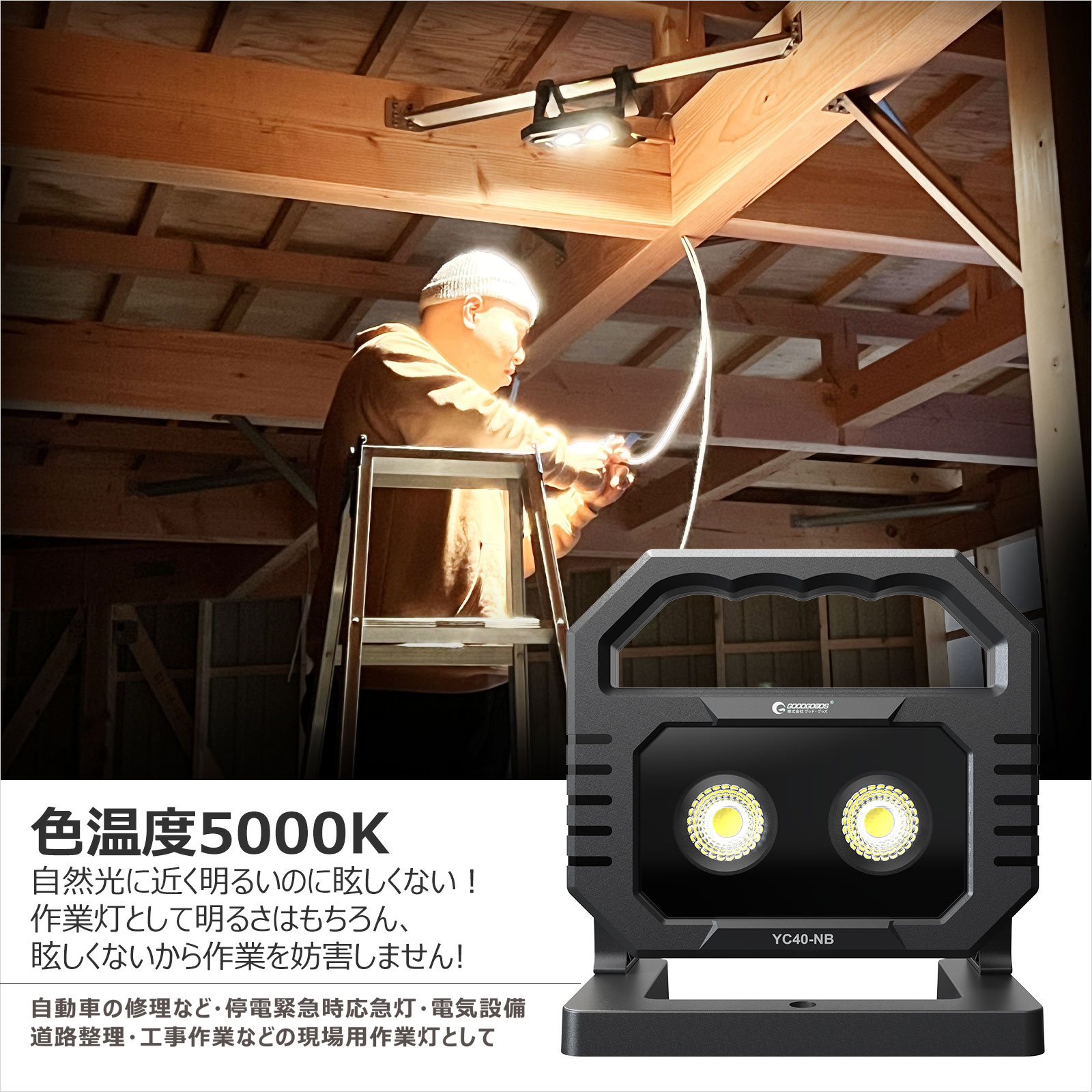自社デザイン 高光効 自動車整備 SOS