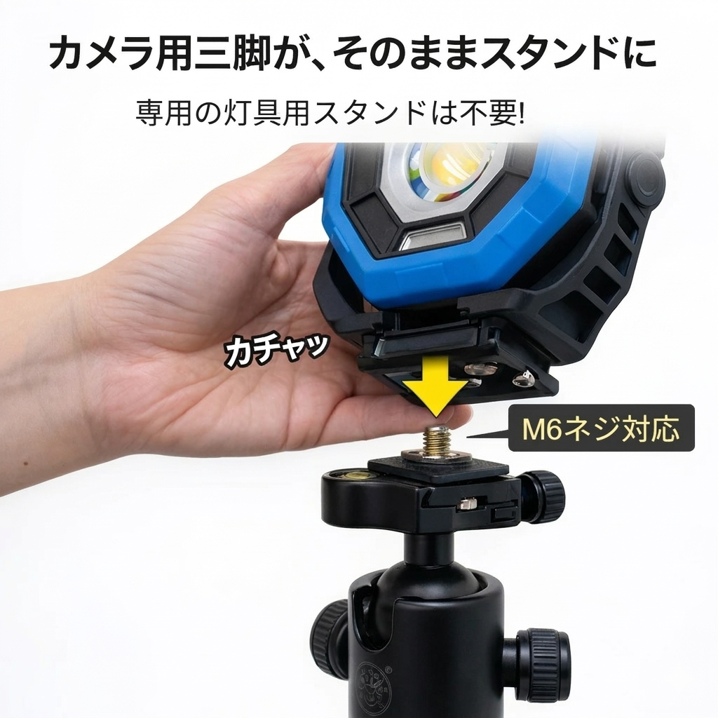 投光器 作業灯 防水 USB出力 夜間 災害 停電 アウトドア yc-t30s
