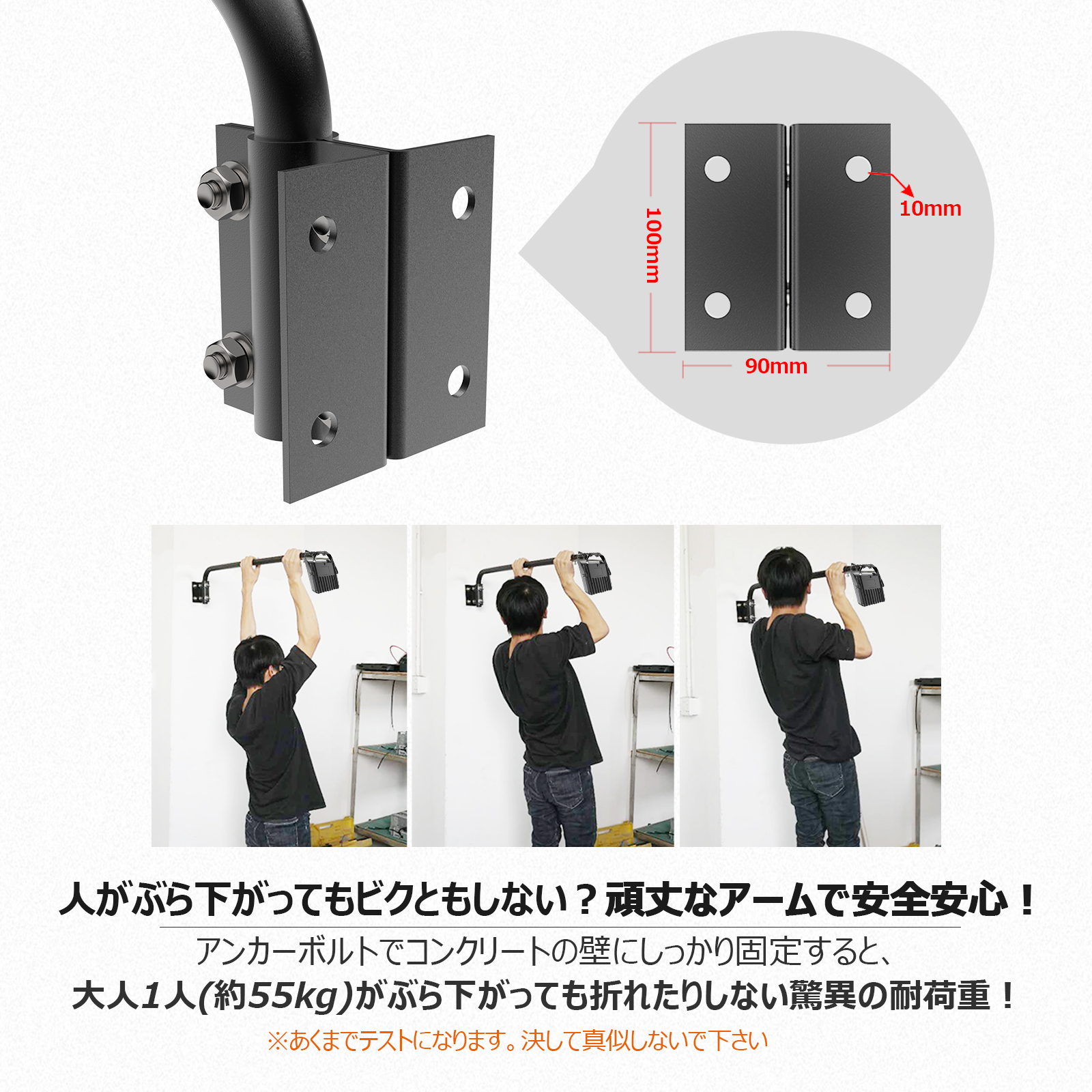 アームライト 一体型 作業灯 高演色 30W 照射角度120° 小型看板 アーム短め
