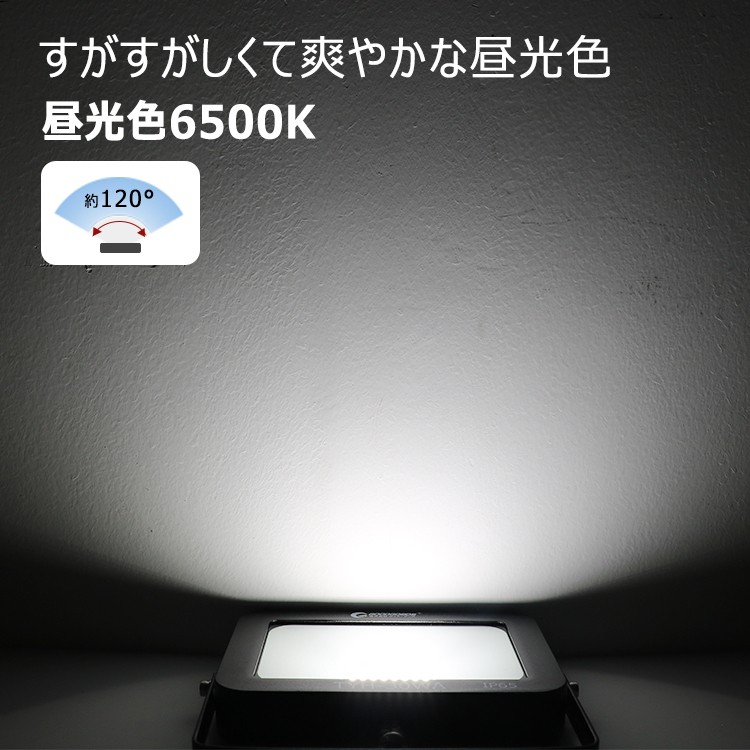 SALE 実用新案登録 LED投光器 30W 3000lm 昼光色 IP65 防水 ソーラー