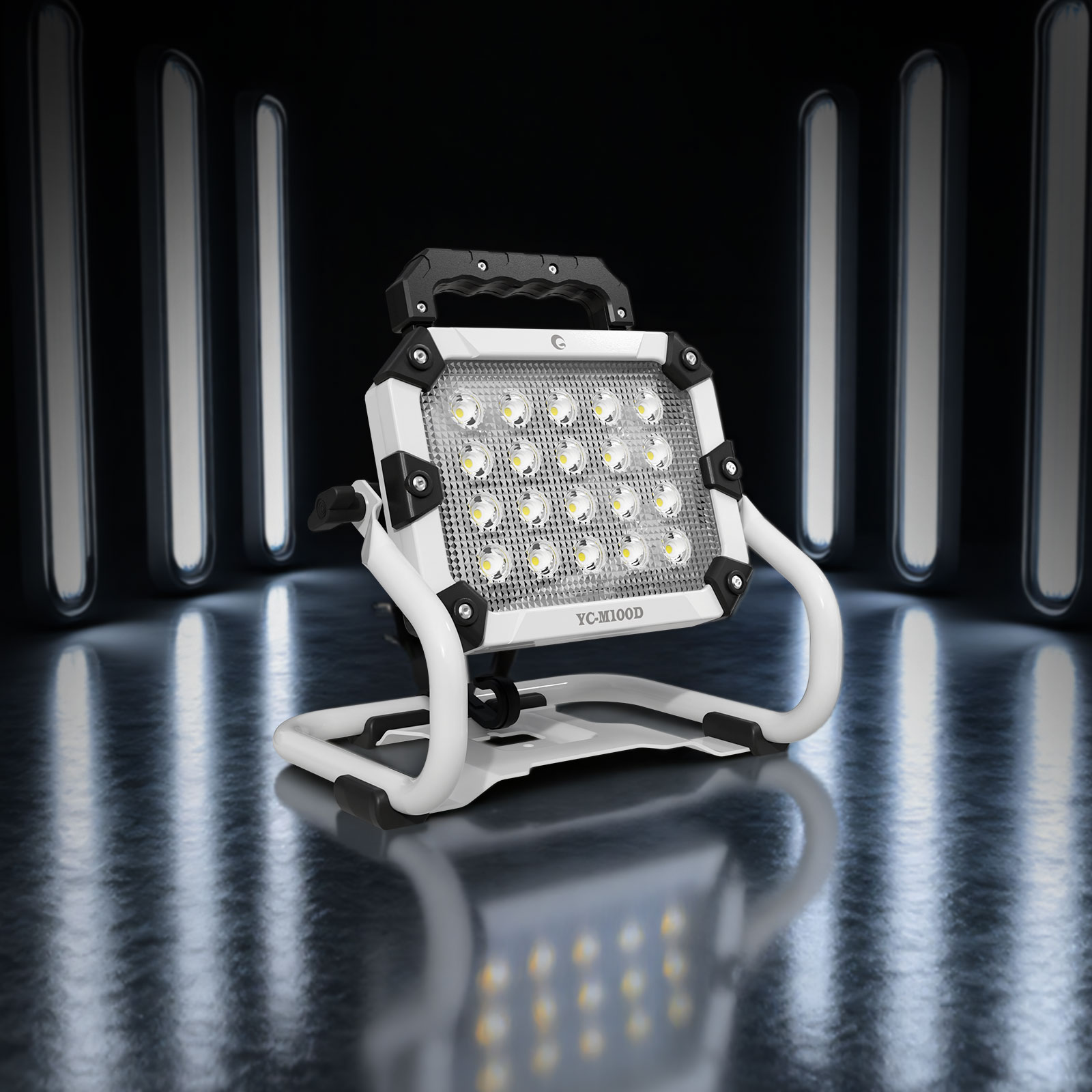 SALE LED 邢 100W 9500lm |[^u LEDCg obe[E  }L^obe[ Ɠ R[hX ނ USBo Ɩ  W YC-M100D