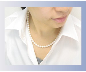 花珠鑑別書付 田崎真珠 アコヤ本真珠ネックレス イヤリング 2点セット