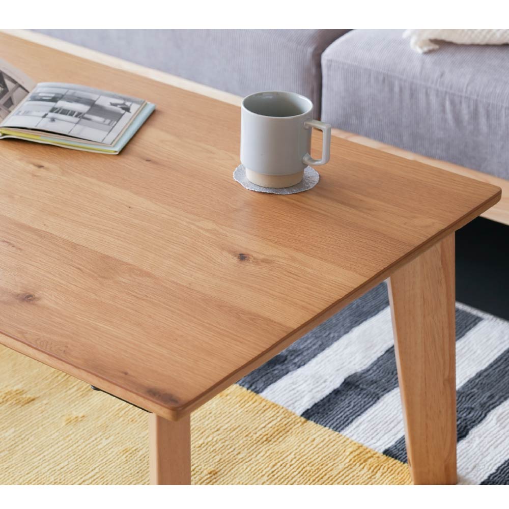 GOOD LIFE INTERIOR こたつ テーブル ハイタイプ 長方形 120×70cm 単品