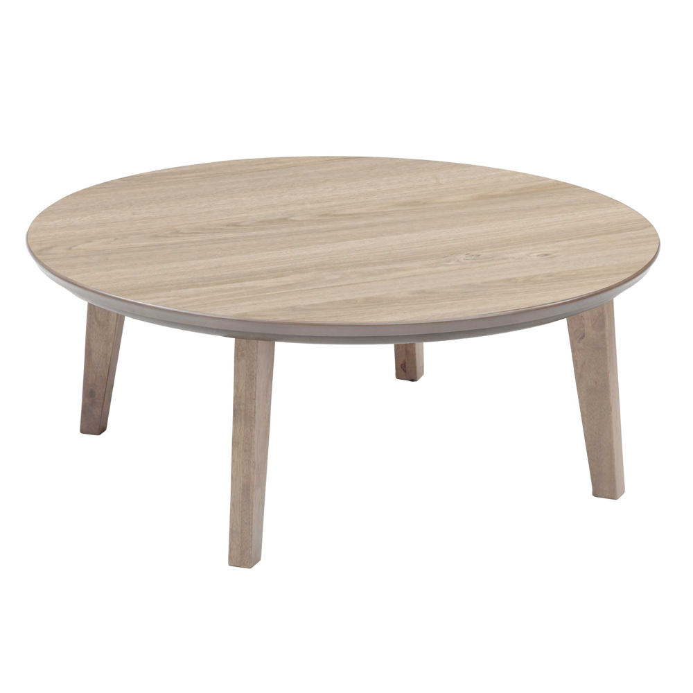 GOOD LIFE INTERIOR こたつ 円形 85cm フラットヒーター おしゃれ 北欧