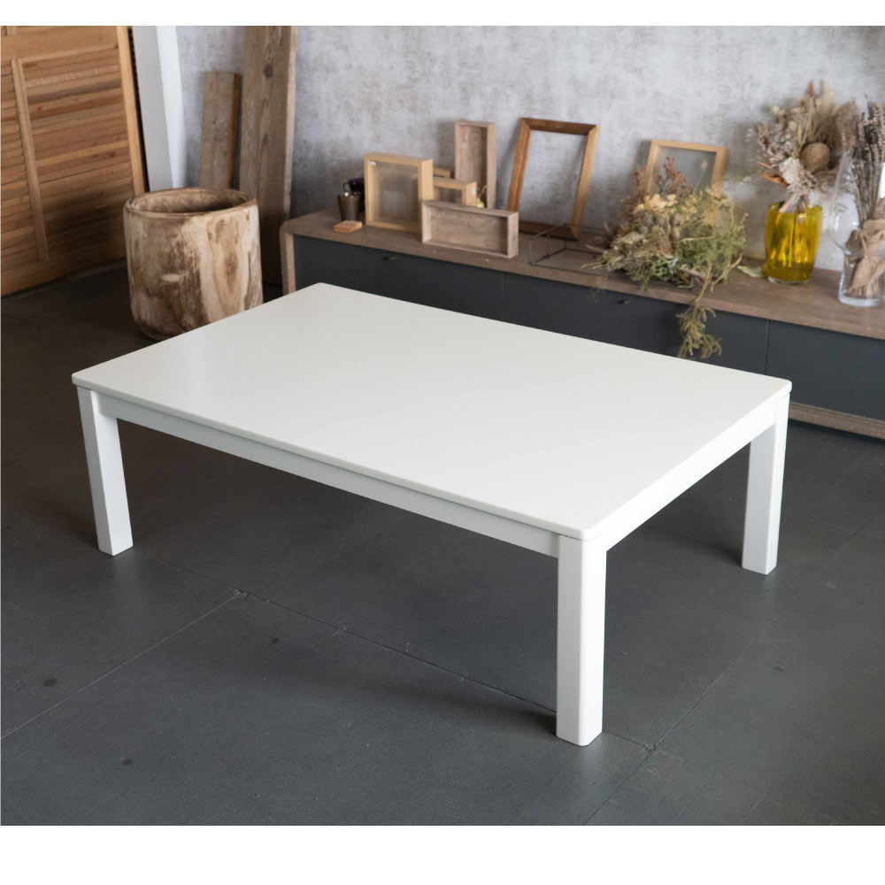 こたつ テーブル 長方形 120cm 白 おしゃれ こたつテーブル 北欧 コタツ :10000723:GOOD LIFE INTERIOR - 通販  - Yahoo!ショッピング