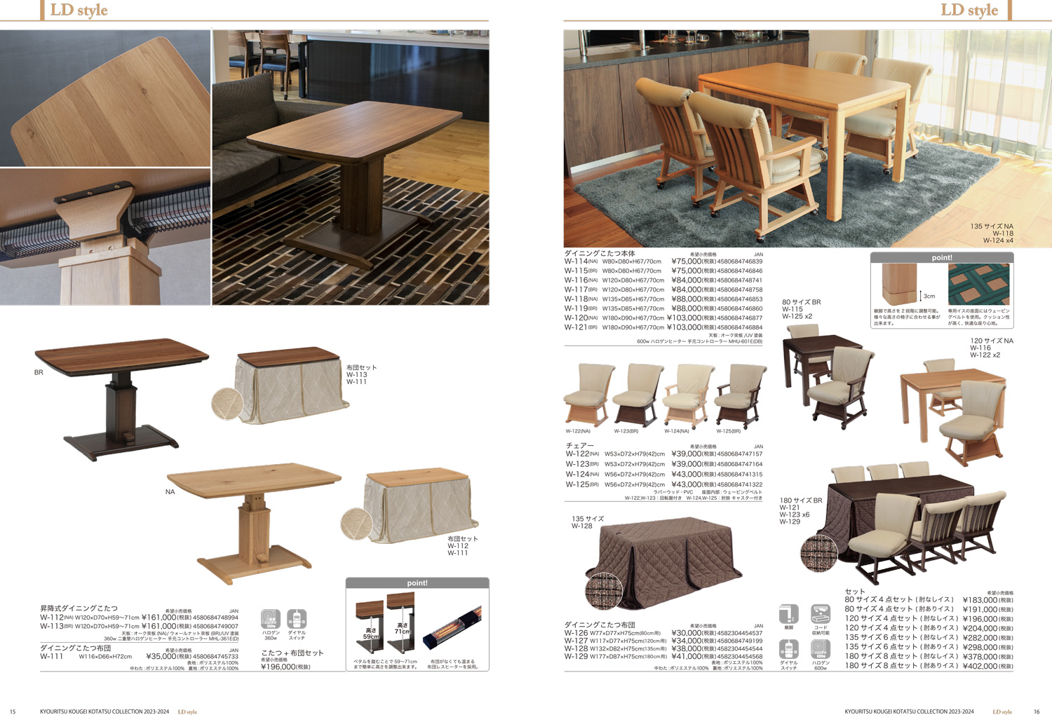 GOOD LIFE INTERIOR ダイニングこたつ布団 80×80cm 正方形用 こたつ