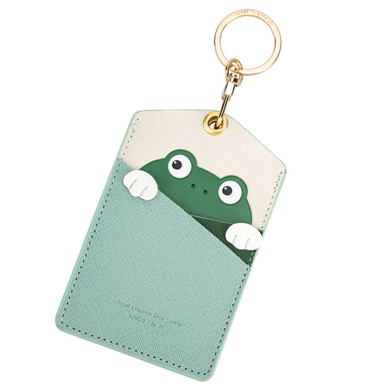 パスケース かわいい 革 小物 レディース 定期 入れ 高校生 ICカード 可愛い アニマル キャラクター キーホルダー 薄型 両面 スリム 通勤 通学 PASMO suica | ブランド登録なし | 05
