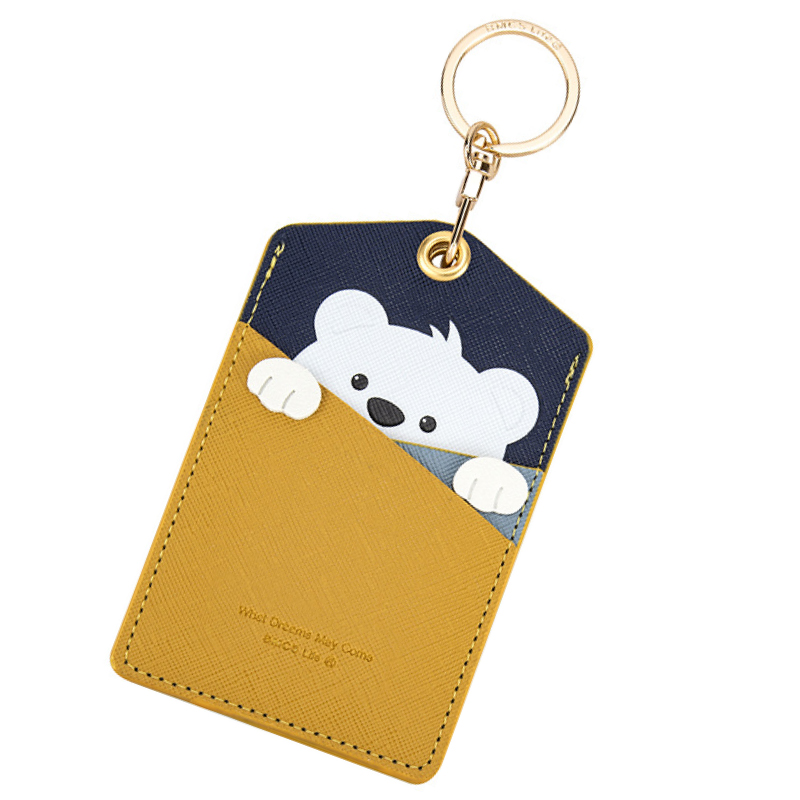 パスケース かわいい 革 小物 レディース 定期 入れ 高校生 ICカード 可愛い アニマル キャラクター キーホルダー 薄型 両面 スリム 通勤 通学 PASMO suica | ブランド登録なし | 07