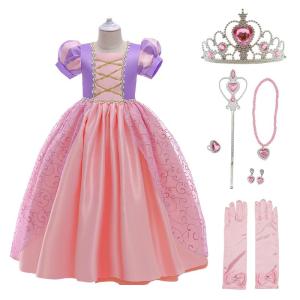 子どもドレス ピンク クリスマス 衣装 子供 プリンセス プリンセスドレス 子供用 プリンセスドレス...