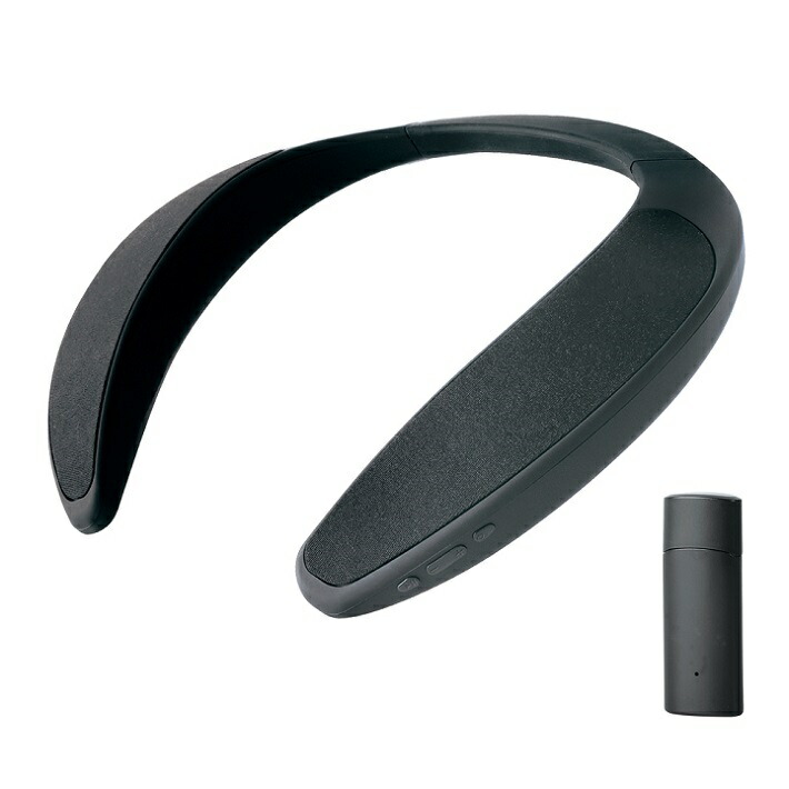 ワイヤレス ネックスピーカー セット クーポンで1000円OFF+P5倍 ネックスピーカー テレビ 首かけスピーカー