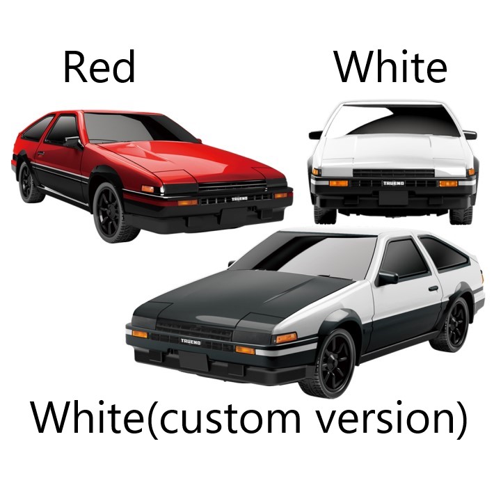 ラジコン トヨタ スプリンター トレノ ハチロク TOYOTA SPRINTER TRUENO AE 86ラジコンカー ブラック レッド ホワイト  電池 車 こども 子供 おもちゃ プレゼント