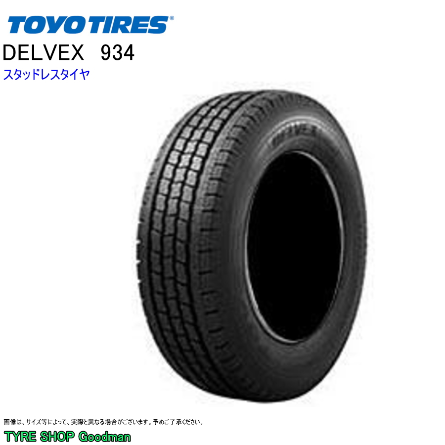 スタッドレス 215/70R15 107/105L トーヨー 934 デルベックス スタッドレスタイヤ (個人宅不可)(15インチ)(215 70 15) :to d934 215 70r15 107:Goodman