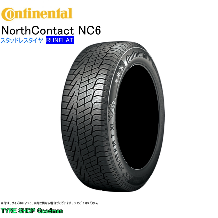 スタッドレス ランフラット 275/35R19 100T XL コンチネンタル NC6 ノースコンタクト6 スタッドレスタイヤ (個人宅不可)(19インチ)(275 35 19) :co nc6rf 275 35r19:Goodman