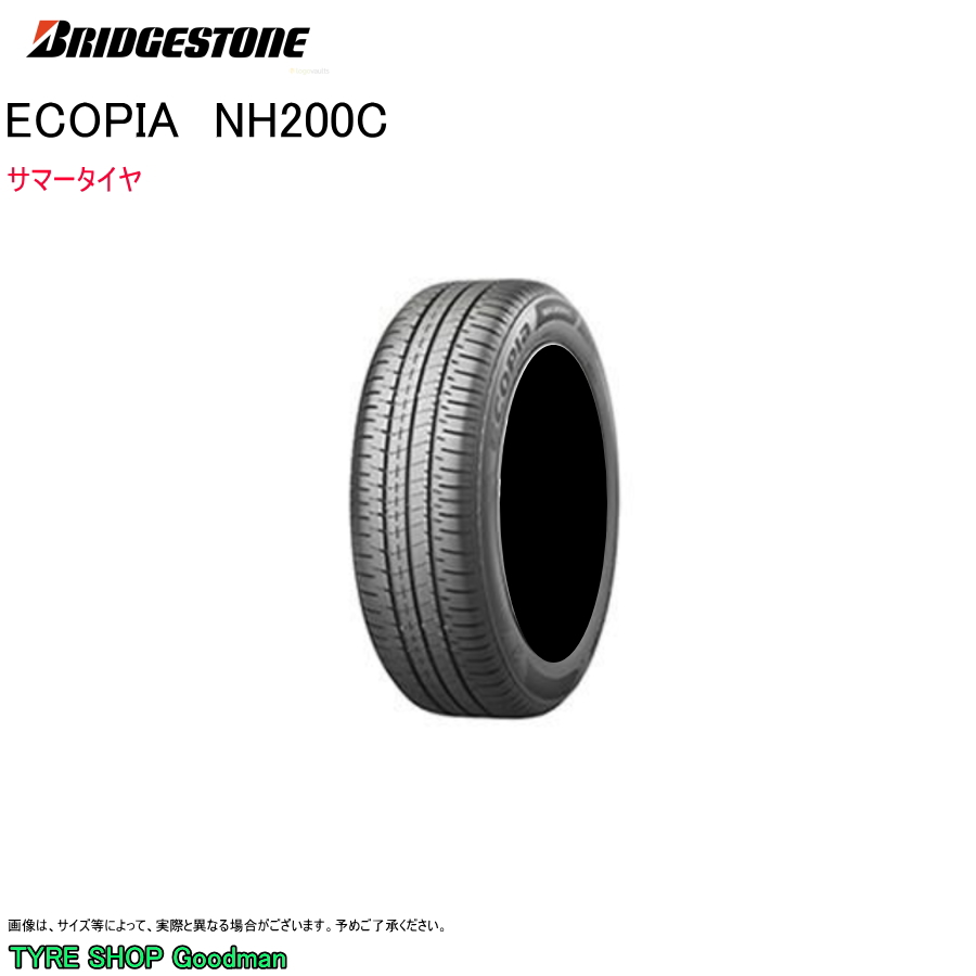 ブリヂストン 165/55R14 72V NH200C エコピア サマータイヤ (14インチ)(165-55-14)｜goodman