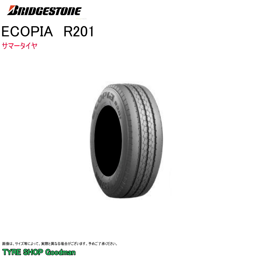 ブリヂストン 205/80R15 109/107L R201 エコピア サマータイヤ (小型トラック)(個人宅不可)(15インチ)(205 80 15) :bs r201 205 80r15 109:Goodman