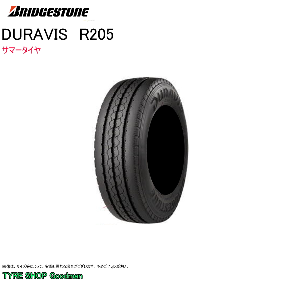 ブリヂストン 215/60R15.5 110/108L R205 デュラビス サマータイヤ  (小型トラック)(個人宅不可)(15.5インチ)(215-60-15.5)