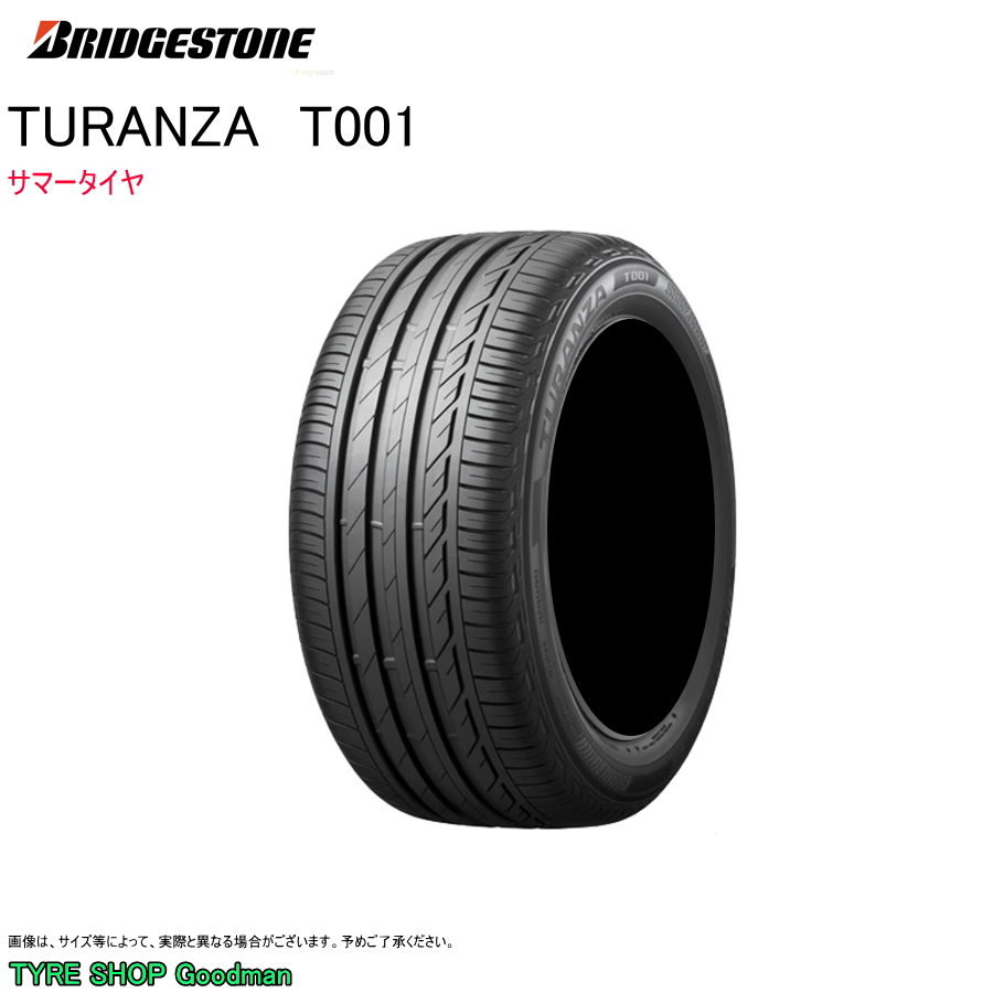 ブリヂストン 205/55R17 91W ☆ T001 トランザ BMW 2シリーズ (F45) ★ サマータイヤ (個人宅不可)(17インチ)(205-55-17)｜goodman