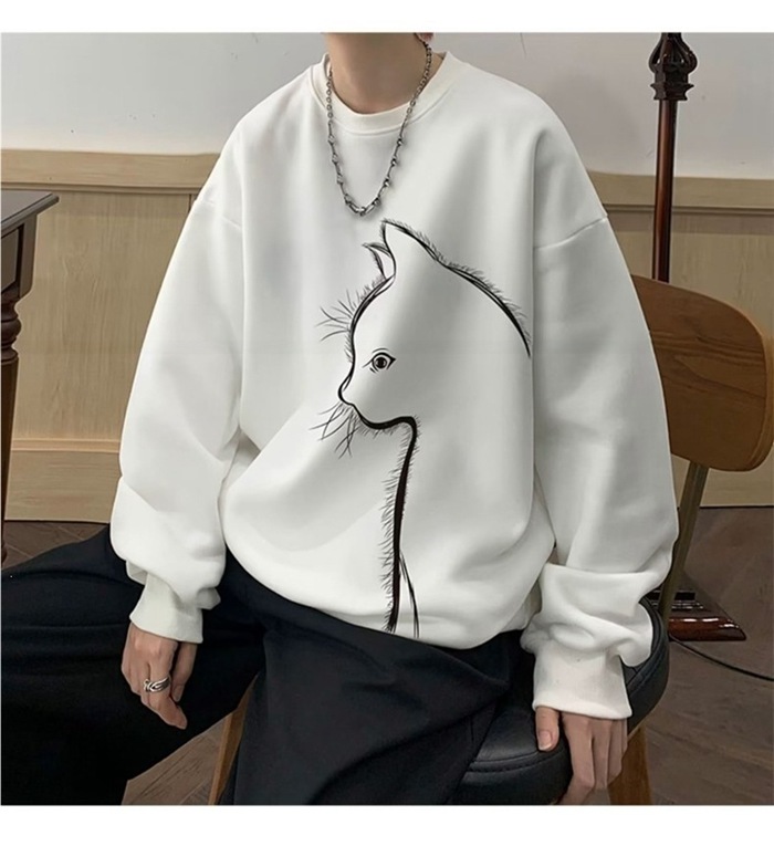 トレーナー メンズ 長袖 丸襟 Tシャツ 大きいサイズ プルオーバー カジュアル 快適 クルーネック ゆったり 春服 秋服 |  | 09