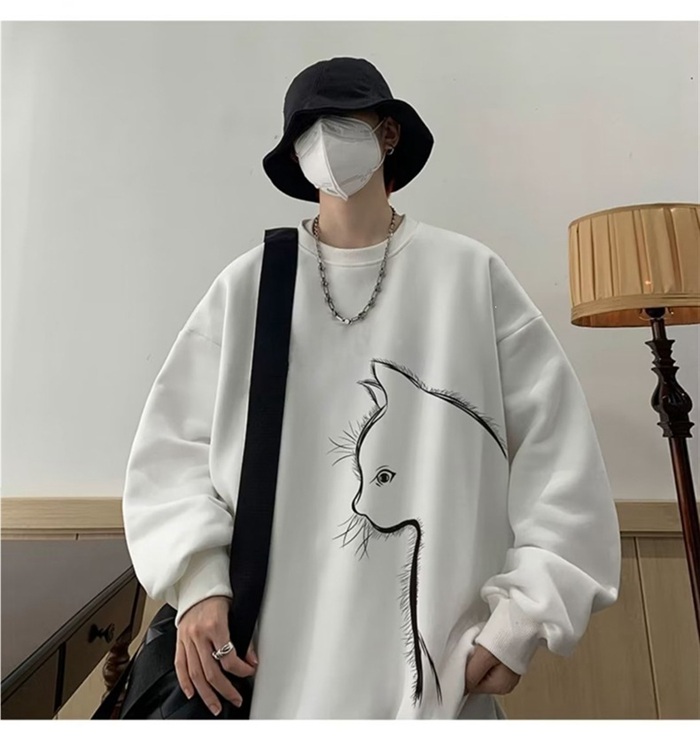 トレーナー メンズ 長袖 丸襟 Tシャツ 大きいサイズ プルオーバー カジュアル 快適 クルーネック ゆったり 春服 秋服 |  | 08