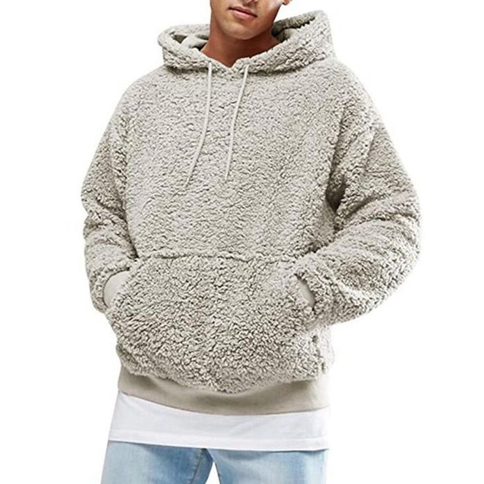 ボア パーカー トレーナー メンズ プルパーカー ボアフリース もこもこ おしゃれ 無地 フード ボアトレーナー メンズファッション 代引不可 |  | 01