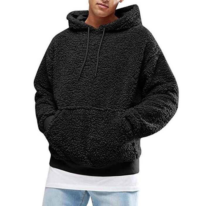 ボア パーカー トレーナー メンズ プルパーカー ボアフリース もこもこ おしゃれ 無地 フード ボアトレーナー メンズファッション 代引不可 |  | 03