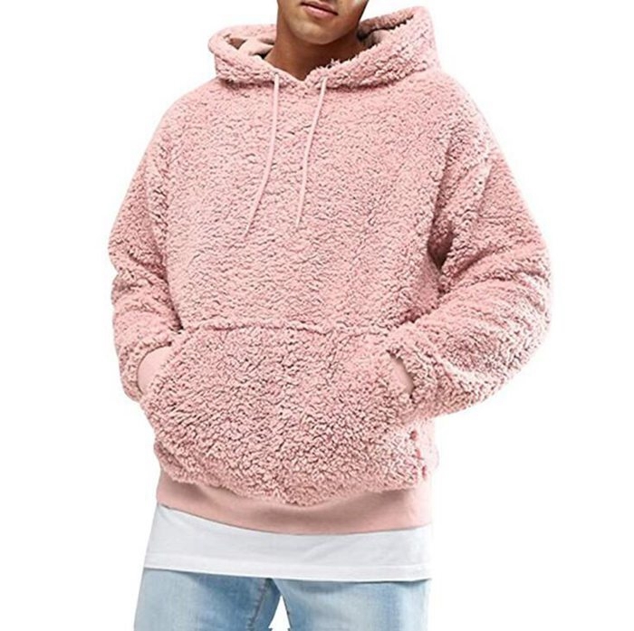 ボア パーカー トレーナー メンズ プルパーカー ボアフリース もこもこ おしゃれ 無地 フード ボアトレーナー メンズファッション 代引不可 |  | 04