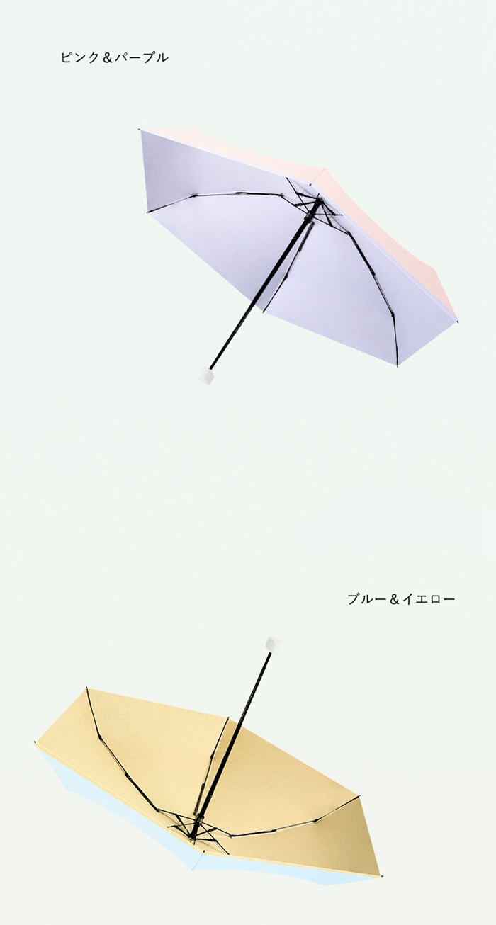 日傘 晴れ雨兼用 折りたたみ傘 熱中症対策 遮光 UPF50+ UV対策 UVカット 日焼け防止 雨傘 軽量 レディース 撥水加工 耐強風 遮光 遮熱 |  | 03