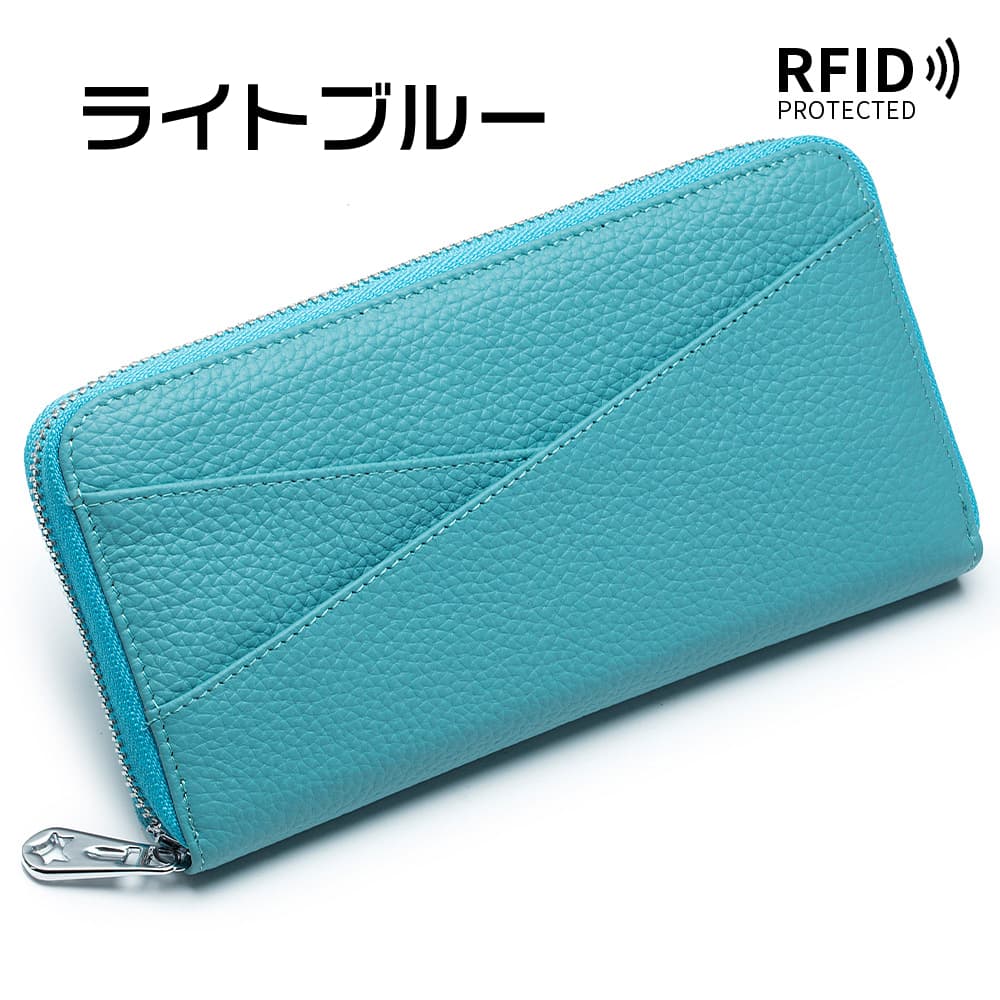 財布 レディース 長財布 牛革 男女兼用 財布 本革 高級感 小銭入れ ウォレット 財布 スキミング防止機能付き カ |  | 22