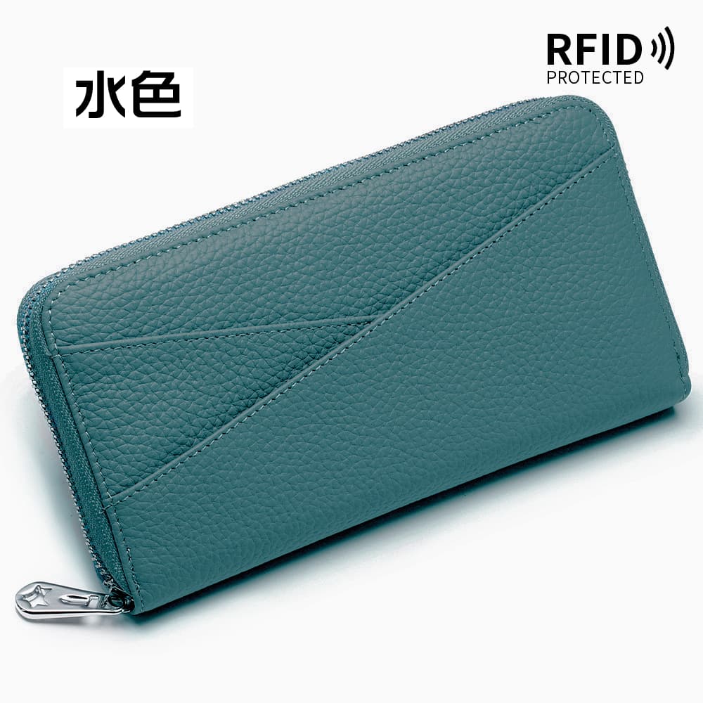 財布 レディース 長財布 牛革 男女兼用 財布 本革 高級感 小銭入れ ウォレット 財布 スキミング防止機能付き カ |  | 23