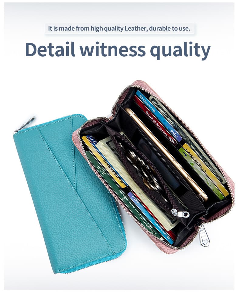 財布 レディース 長財布 牛革 男女兼用 財布 本革 高級感 小銭入れ ウォレット 財布 スキミング防止機能付き カ |  | 07