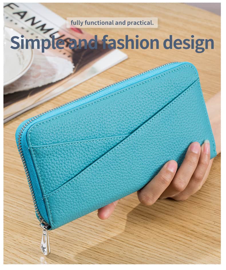 財布 レディース 長財布 牛革 男女兼用 財布 本革 高級感 小銭入れ ウォレット 財布 スキミング防止機能付き カ |  | 11