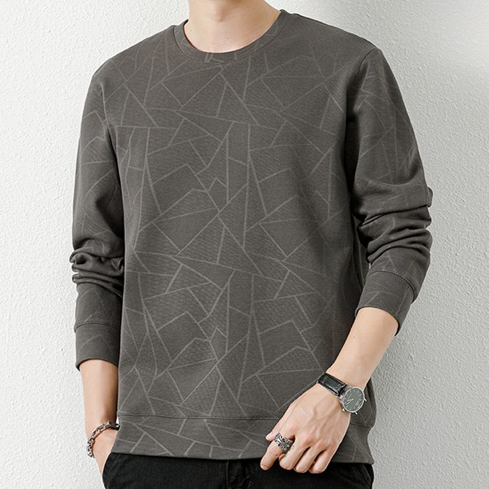 トレーナー メンズ スウェット トップス 長袖 裏起毛 防寒 保温 暖かい 丸襟 Tシャツ 大きいサイズ プルオーバー |  | 08