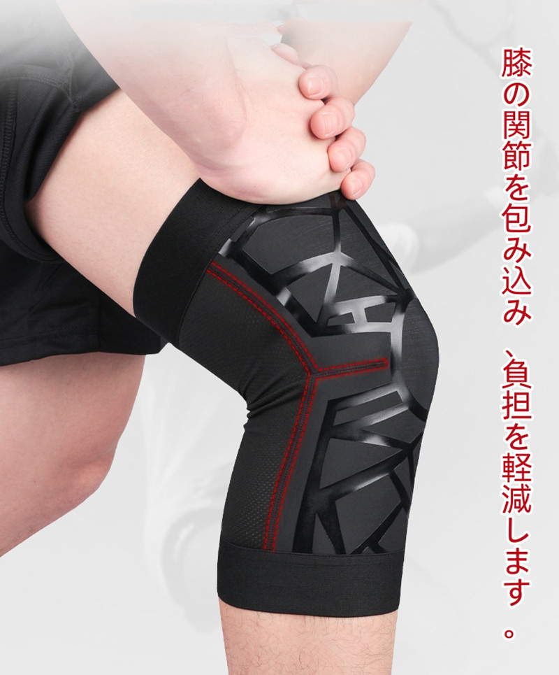 膝当て サポーター 膝用サポーター 人工筋肉膝サポーター ひざ 安定 サポート 高齢者 立ち上がり 階段 上り下り 歩行 おじ 関連画像4