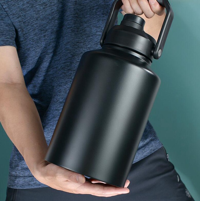 アイスコンテナ ジャグ ウォータージャグ 真空 ボトル 2.0L 3.8L 氷 持ち運び 保冷 50°以内HOTも対応 ステンレス BBQ |  | 08