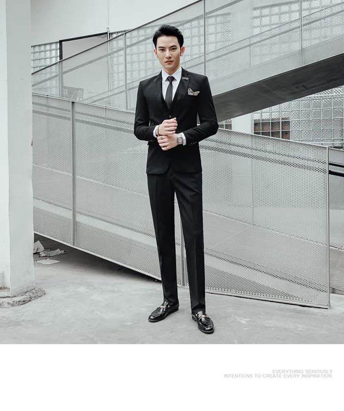 スリーピーススーツ メンズ スーツ ストライプ柄 セットアップ 卒業式 入学式 スリムスーツ ビジネススーツ メンズスーツ 大 |  | 15