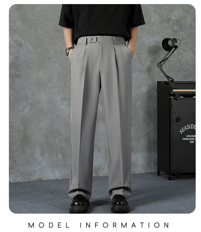 スラックス メンズ 防シワ ワイドストレートスラックス センタープレス 大きいサイズ おしゃれ ワイドパンツ ビジネス シンプ |  | 14