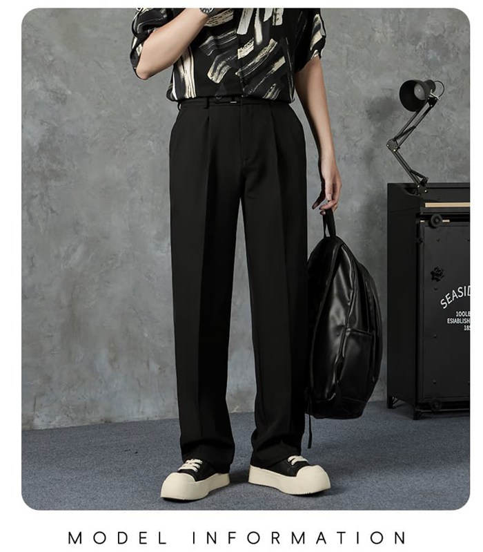 スラックス メンズ 防シワ ワイドストレートスラックス センタープレス 大きいサイズ おしゃれ ワイドパンツ ビジネス シンプ |  | 07