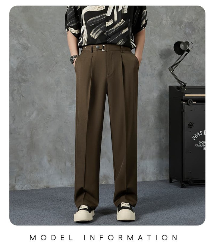 スラックス メンズ 防シワ ワイドストレートスラックス センタープレス 大きいサイズ おしゃれ ワイドパンツ ビジネス シンプ |  | 08