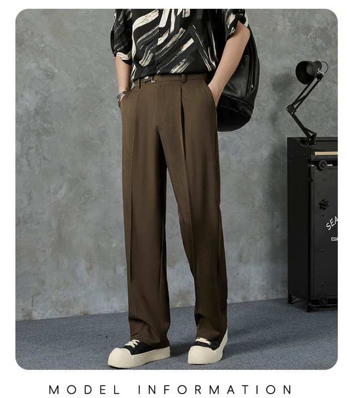 スラックス メンズ 防シワ ワイドストレートスラックス センタープレス 大きいサイズ おしゃれ ワイドパンツ ビジネス シンプ |  | 09