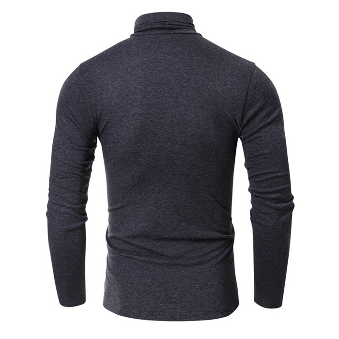 ハイネックネック カットソー メンズ モックネック 長袖Tシャツ ロングTシャツ ロンT インナー あったか 暖かい 防寒 |  | 09